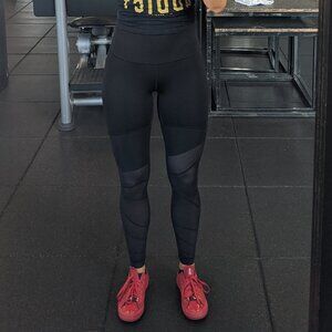 Lululemon Sheer Will HR  28" Pulse Pant BLACK